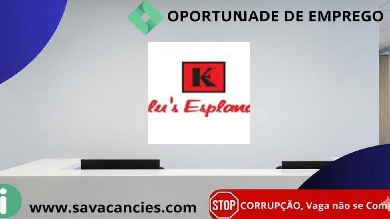 Anúncio de (04) Vagas Para Diversas Funções na Kalu’s Esplanada!