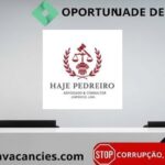 Haje Pedreiro – Advogado & Consultor Jurídico, Sociedade Unipessoal, Lda